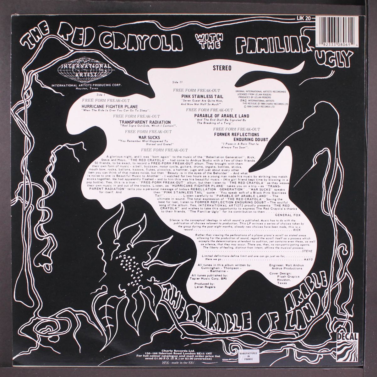 the parable of arable land by RED KRAYOLA