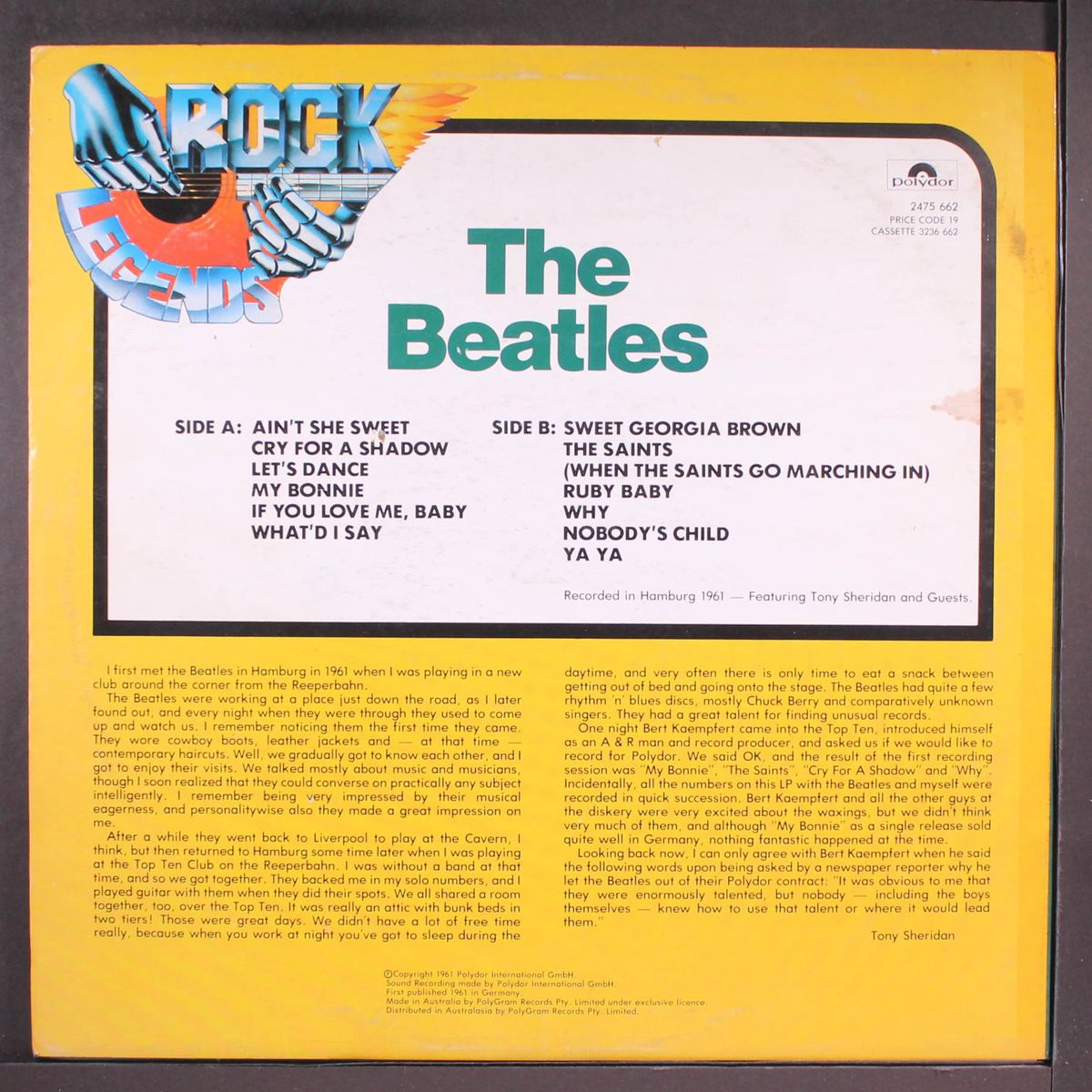 rock legends by BEATLES