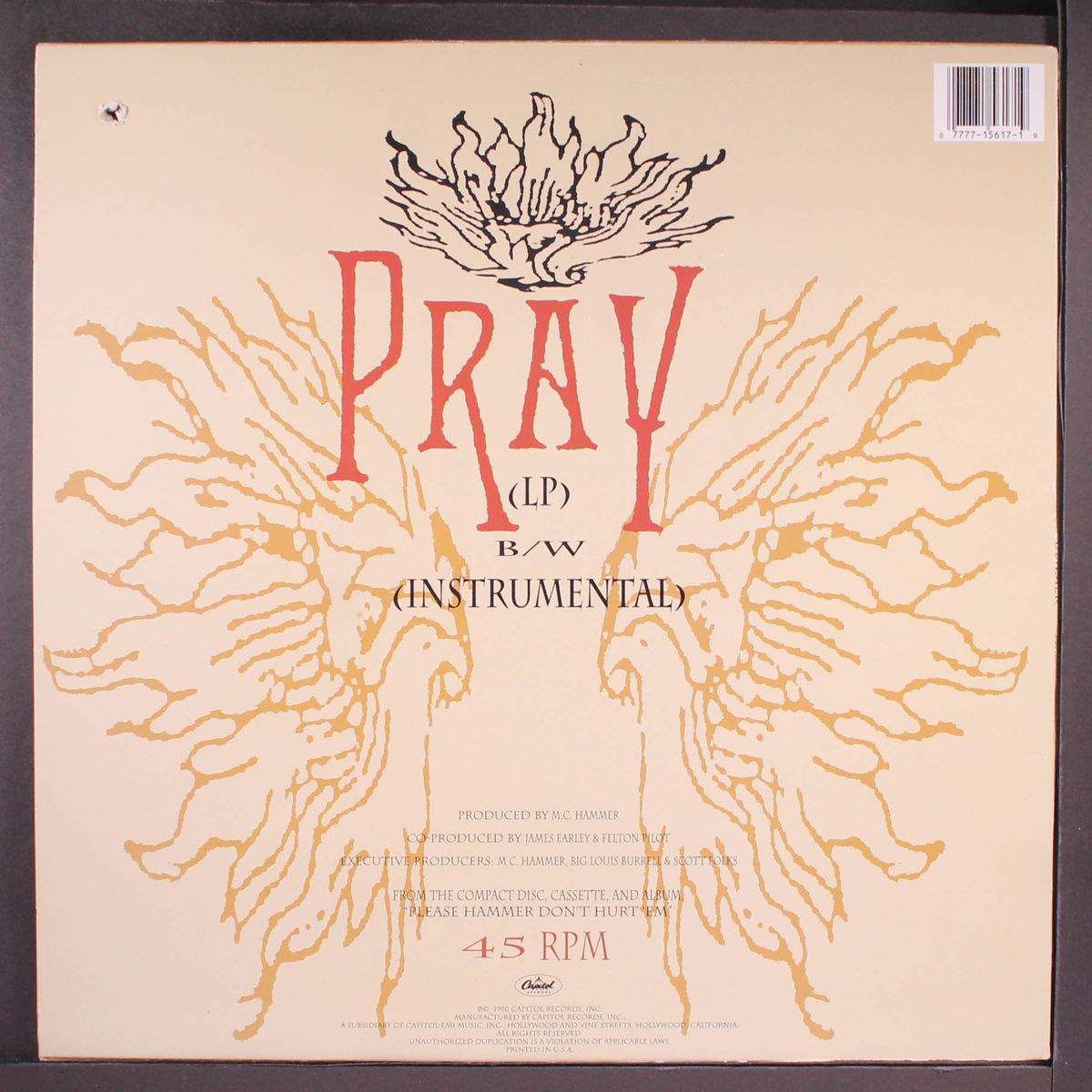 pray / instrumental by MC HAMMER