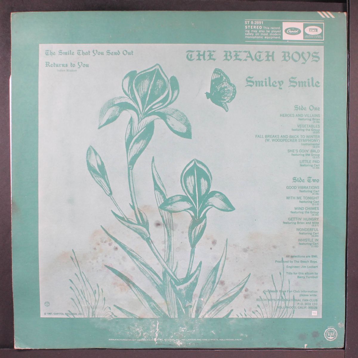 smiley smile by BEACH BOYS