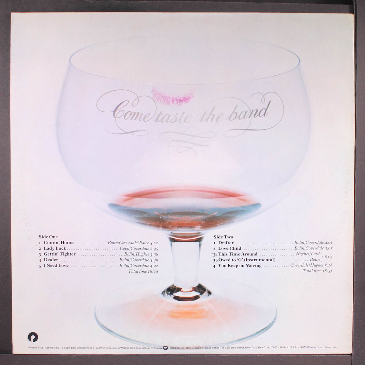 come taste the band by DEEP PURPLE