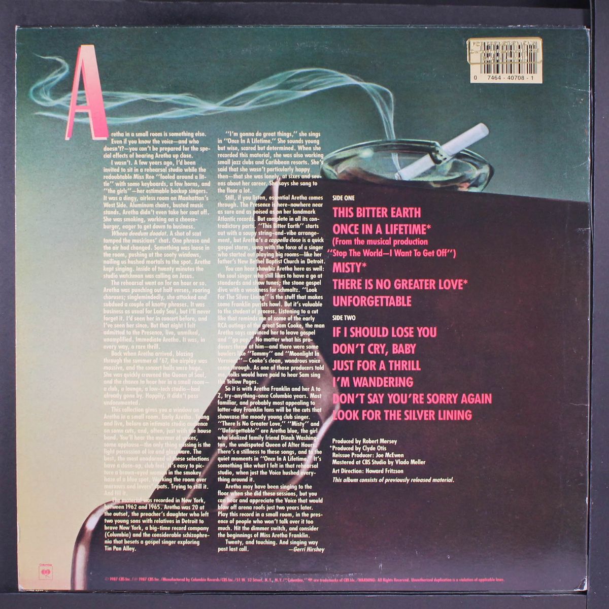 after hours by ARETHA FRANKLIN