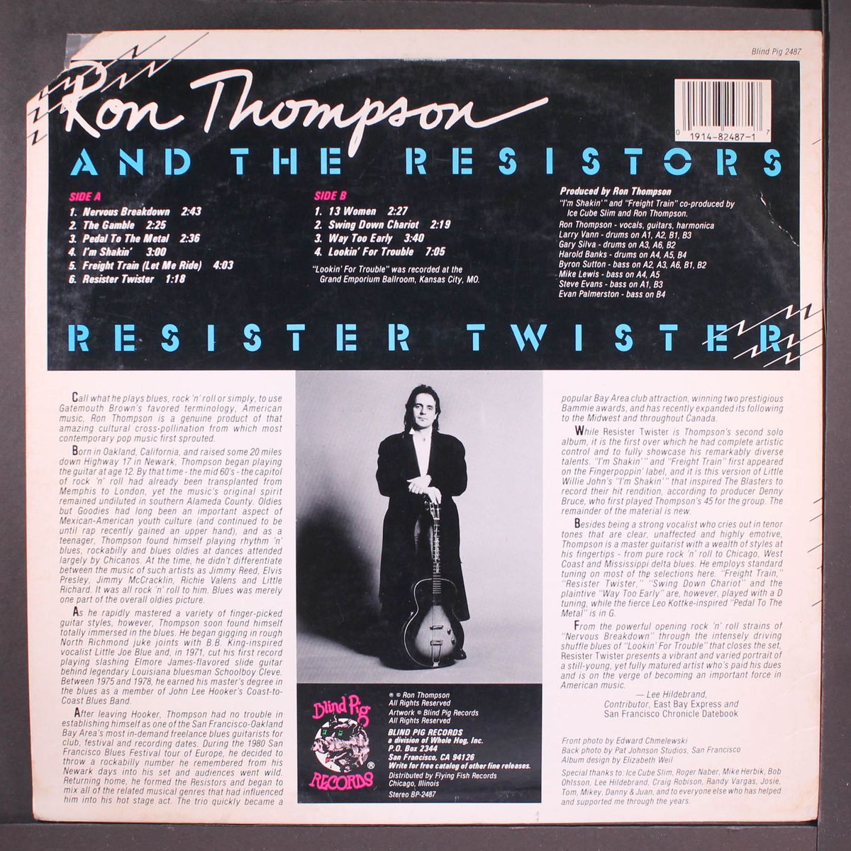 resister twister by RON THOMPSON & RESISTORS
