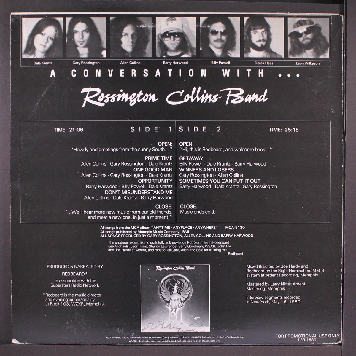 a conversation with by ROSSINGTON COLLINS BAND