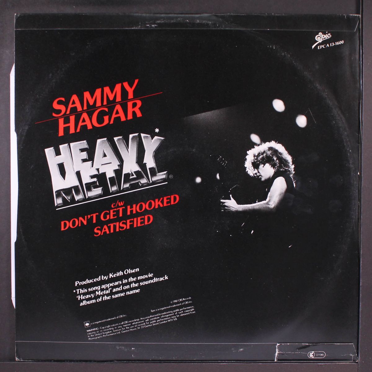 heavy metal by SAMMY HAGAR