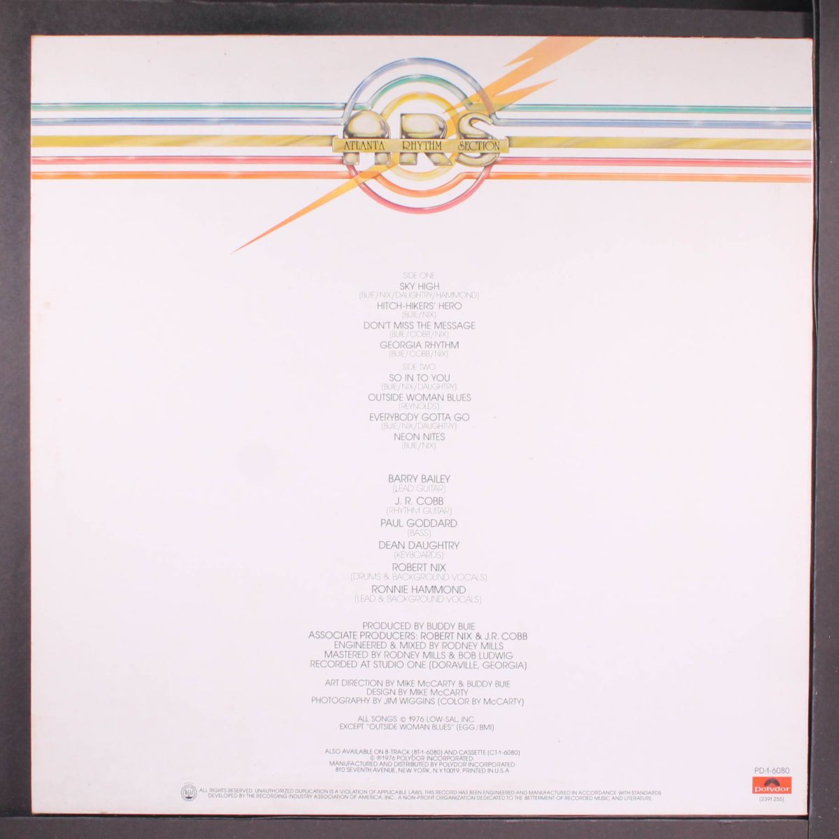 a rock and roll alternative by ATLANTA RHYTHM SECTION