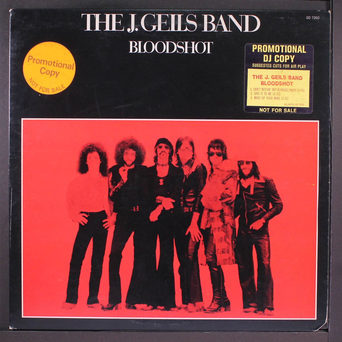 bloodshot by J. GEILS BAND