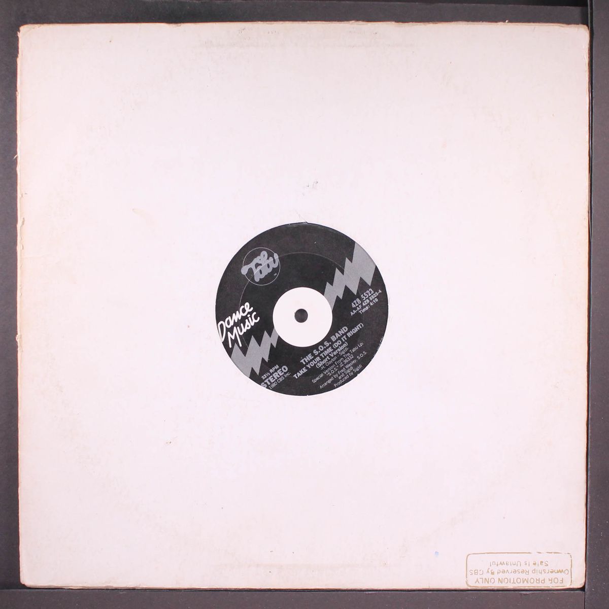 take your time / short by S.O.S. BAND