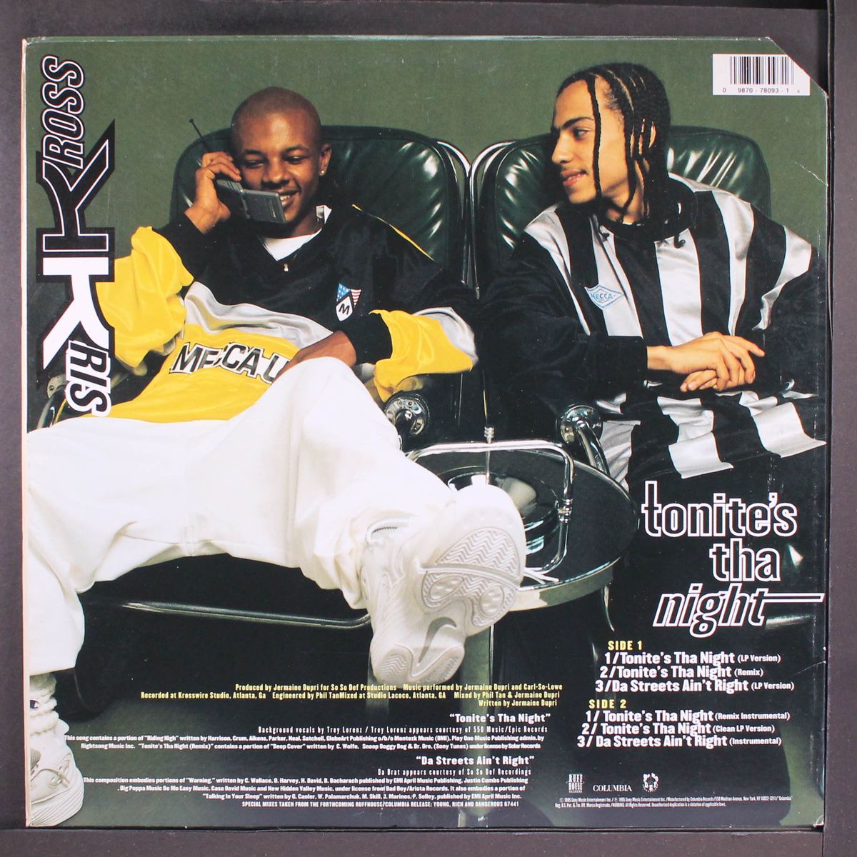 tonite's tha night remix / instro by KRIS KROSS