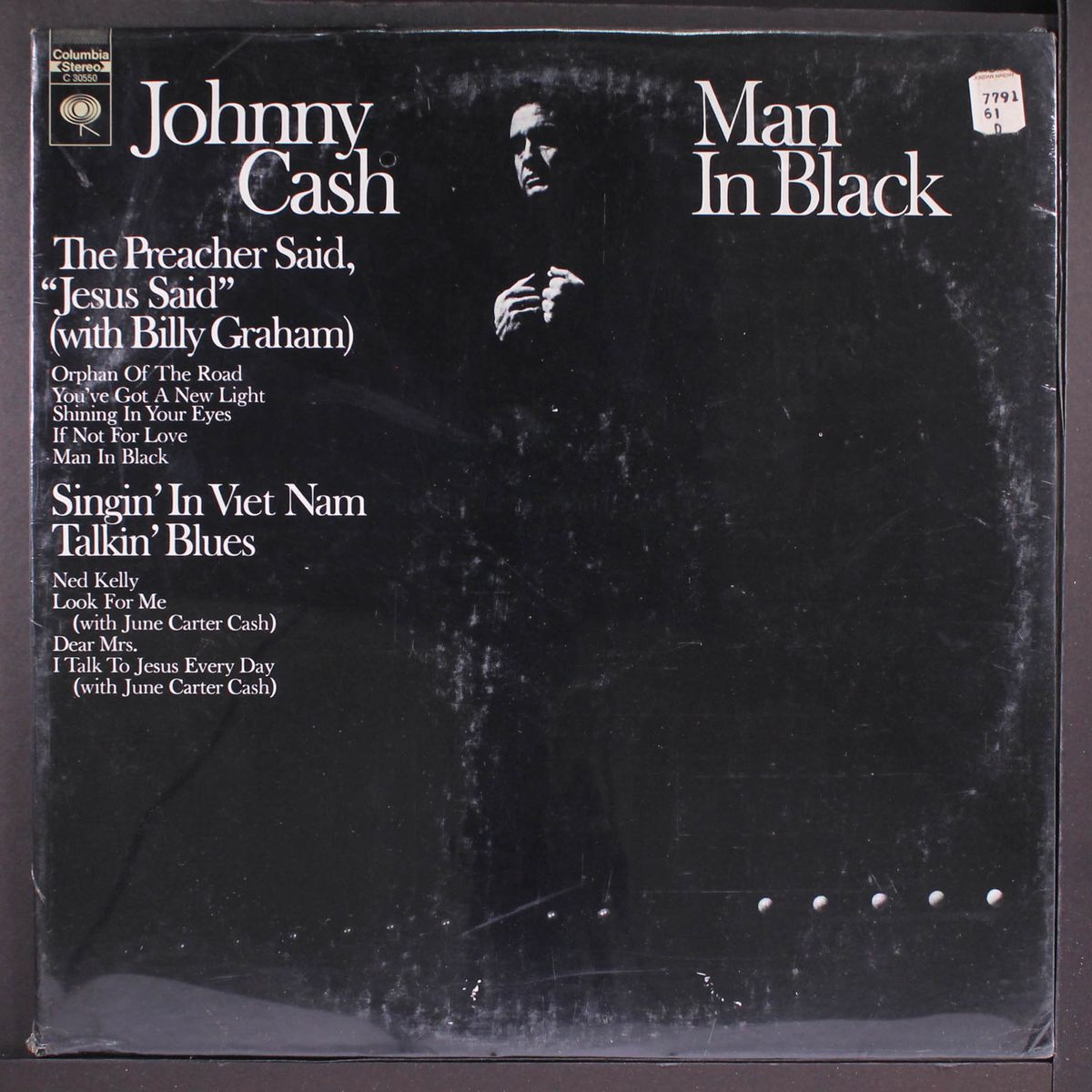 man in black by JOHNNY CASH