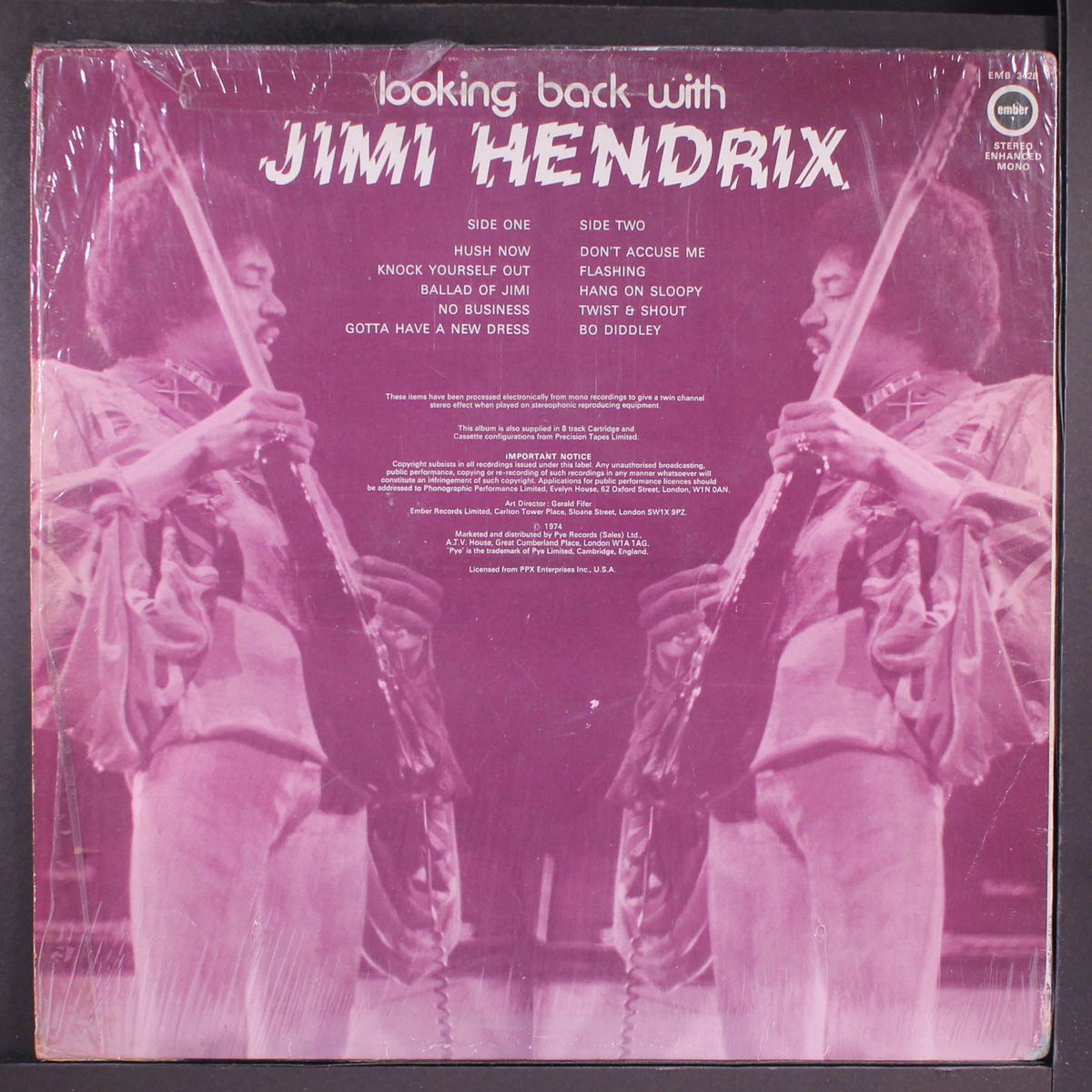looking back with jimi hendrix by JIMI HENDRIX