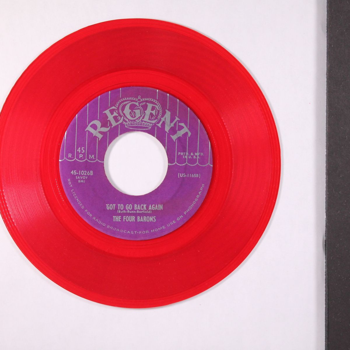 lemon squeezer / got to go back again by FOUR BARONS
