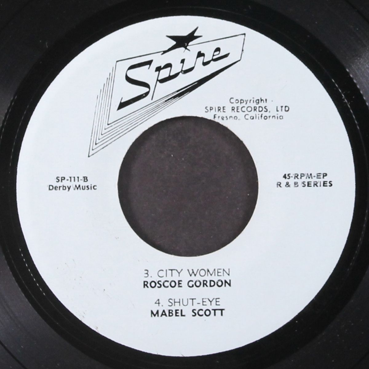 city women + 3 by ROSCOE GORDON, MABEL SCOTT, JAMES QUINTET