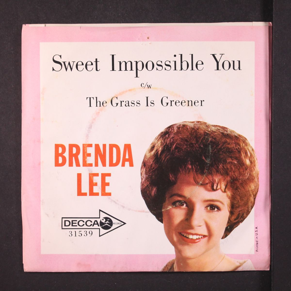 the grass is greener by BRENDA LEE