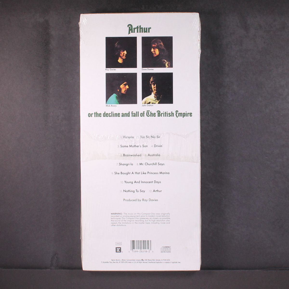 arthur, or the rise & fall of the british empire by KINKS