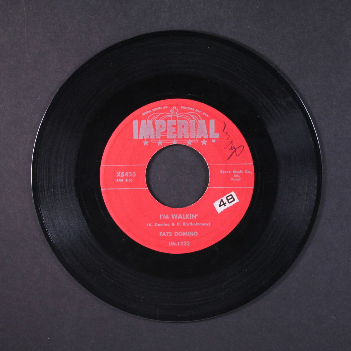 i'm walkin' / i'm in the mood for love by FATS DOMINO