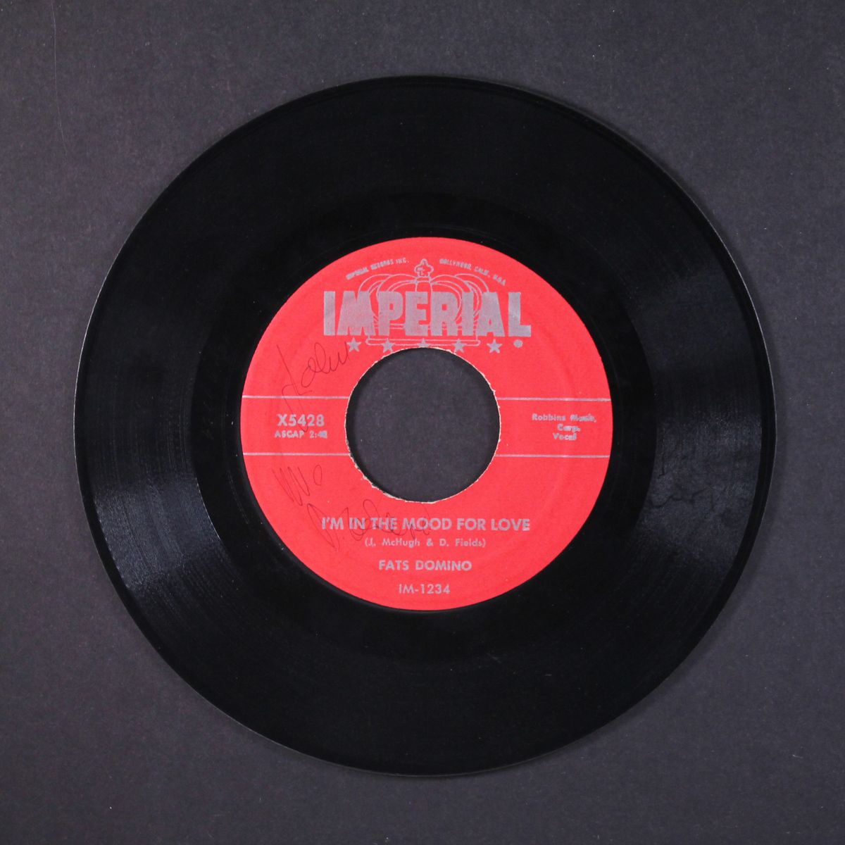 i'm walkin' / i'm in the mood for love by FATS DOMINO