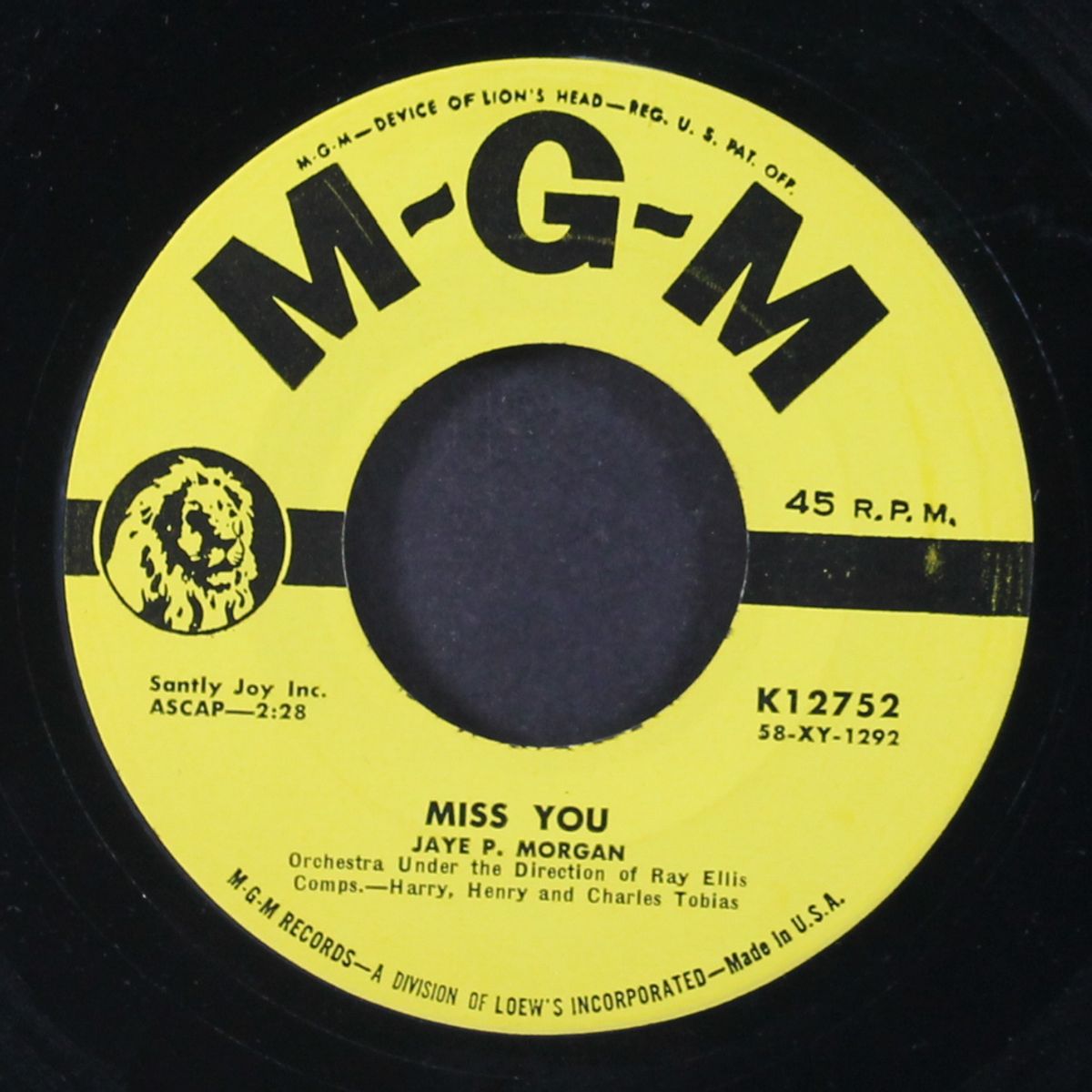 are you lonesome tonight by JAYE P. MORGAN