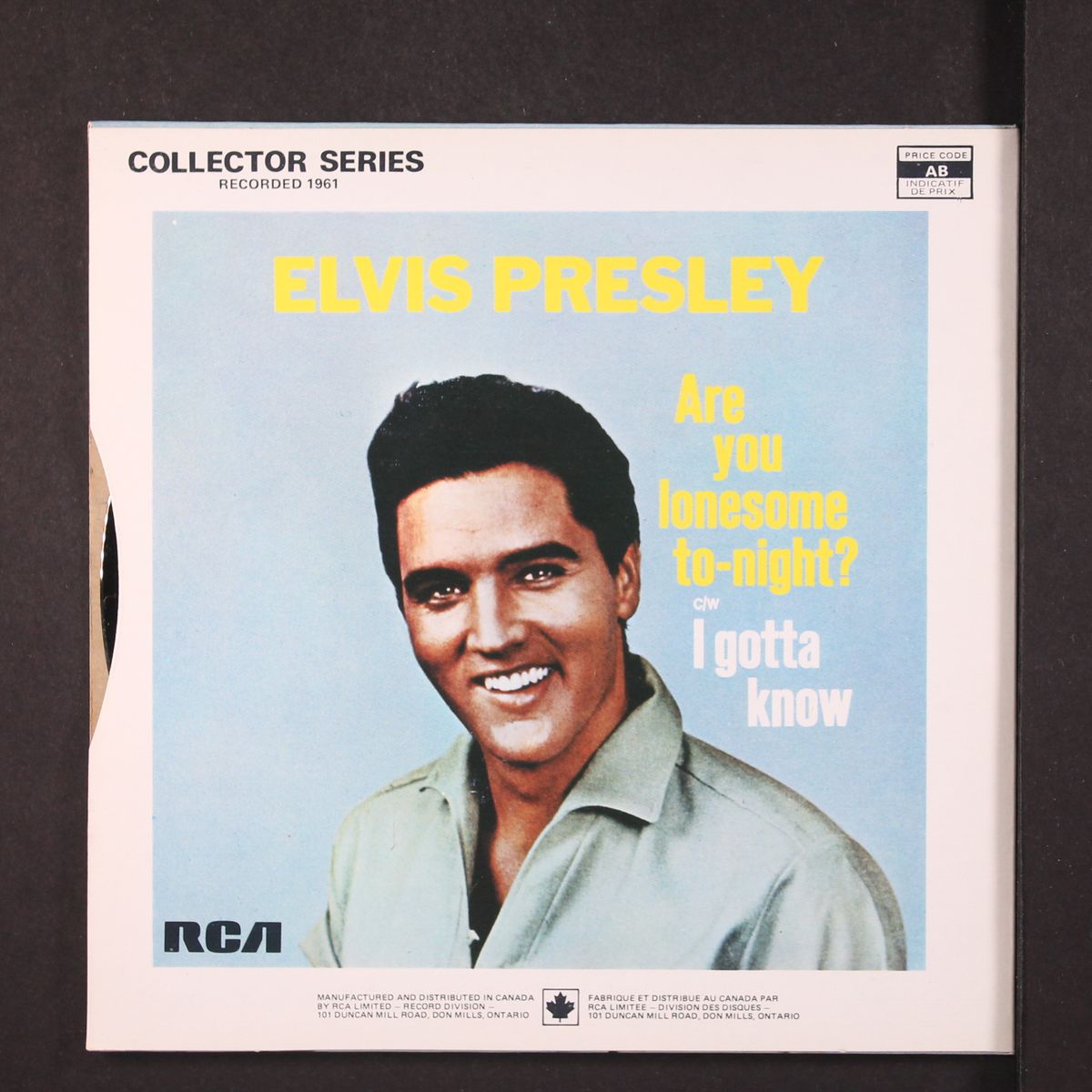 are you lonesome to-night / i gotta know by ELVIS PRESLEY