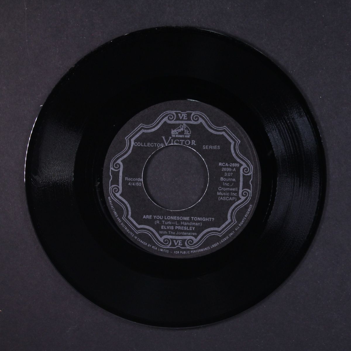 are you lonesome to-night / i gotta know by ELVIS PRESLEY