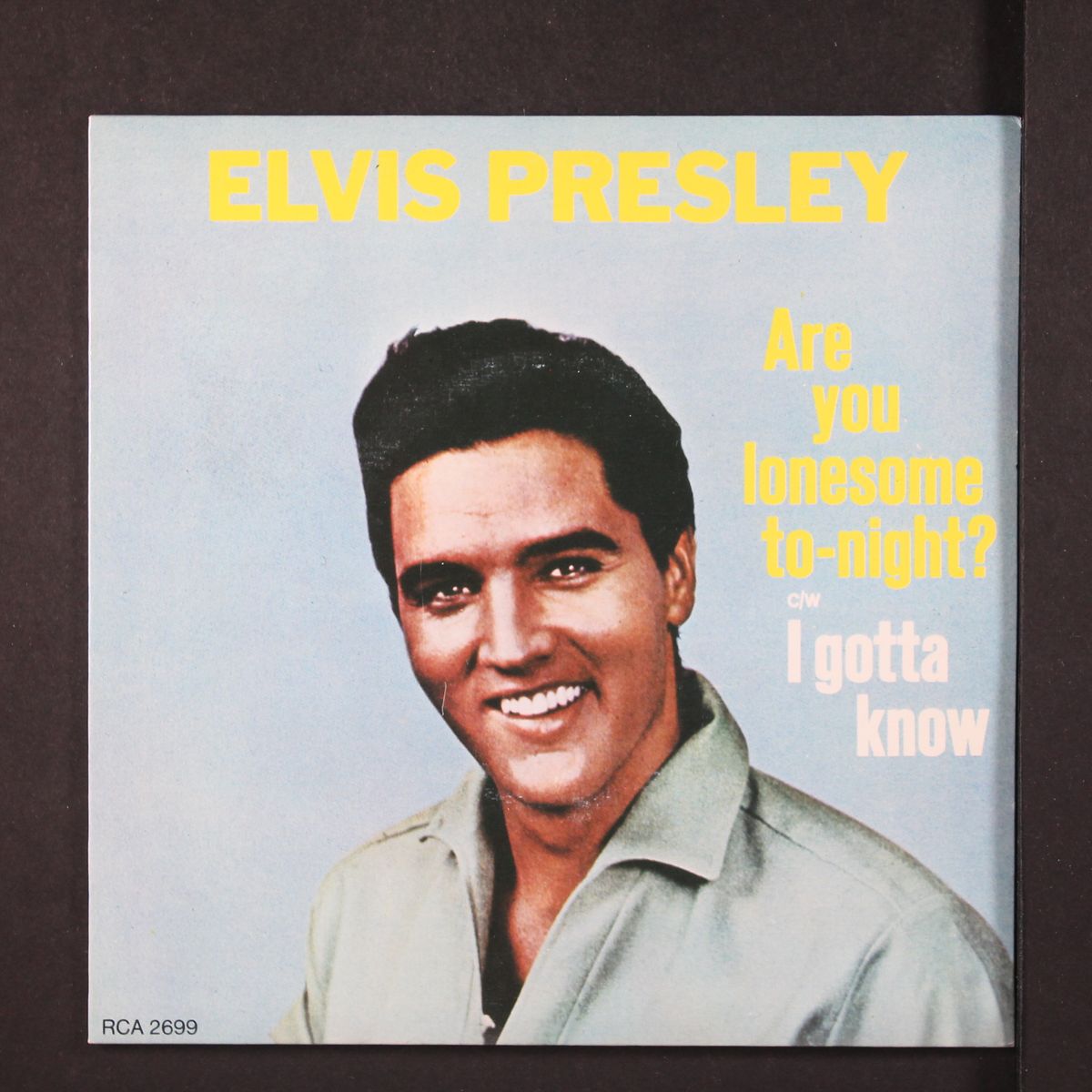 are you lonesome to-night / i gotta know by ELVIS PRESLEY