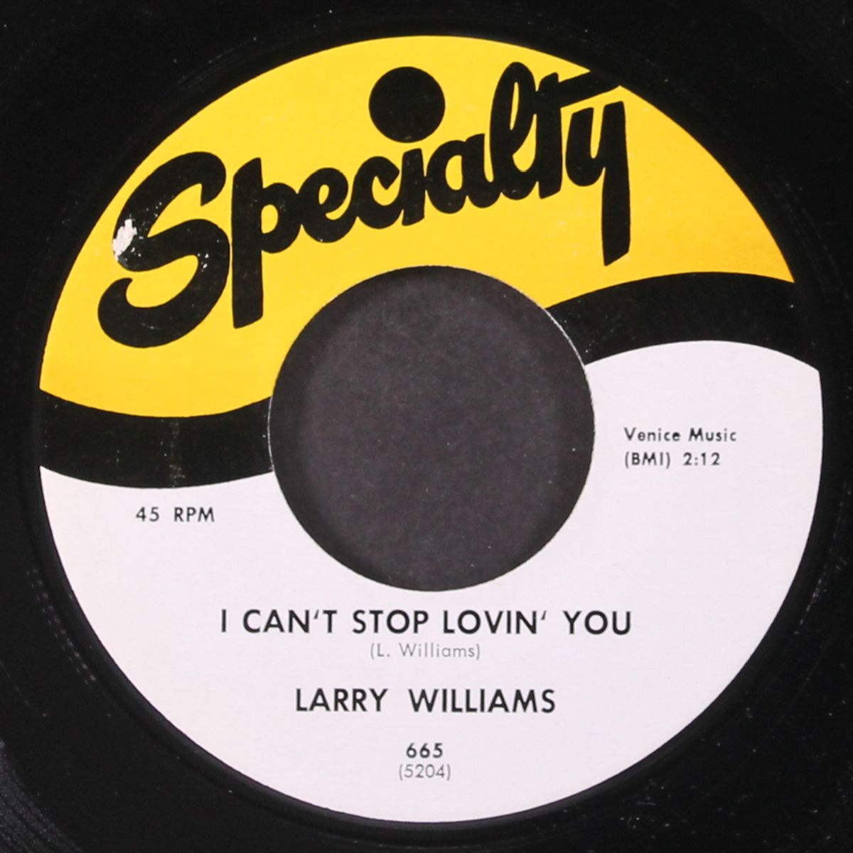 steal a little kiss / i can't stop lovin' you by LARRY WILLIAMS
