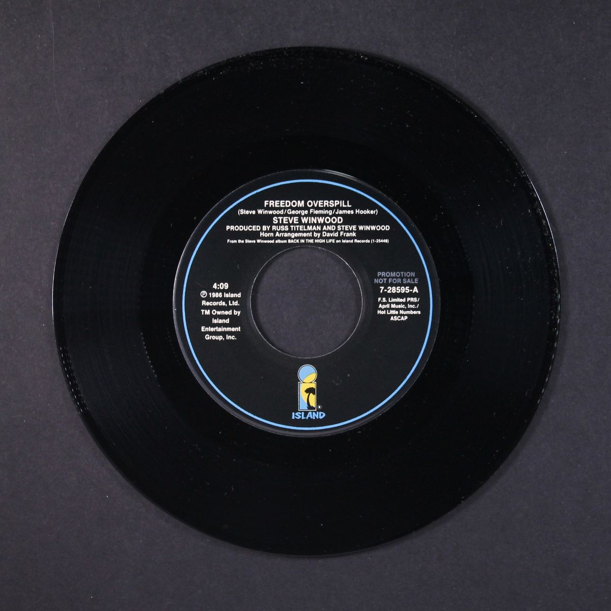 freedom overspill / same by STEVE WINWOOD