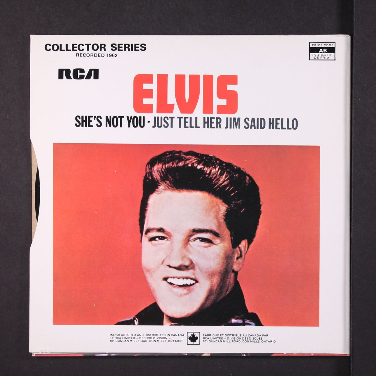 she's not you / just tell her jim said hello by ELVIS PRESLEY