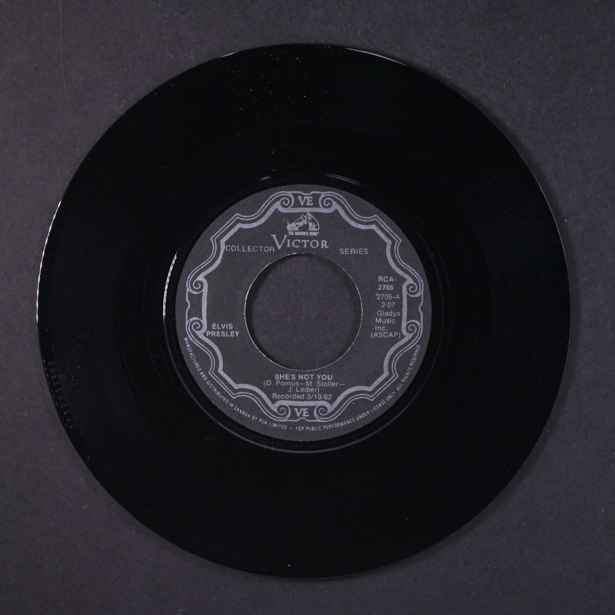 she's not you / just tell her jim said hello by ELVIS PRESLEY