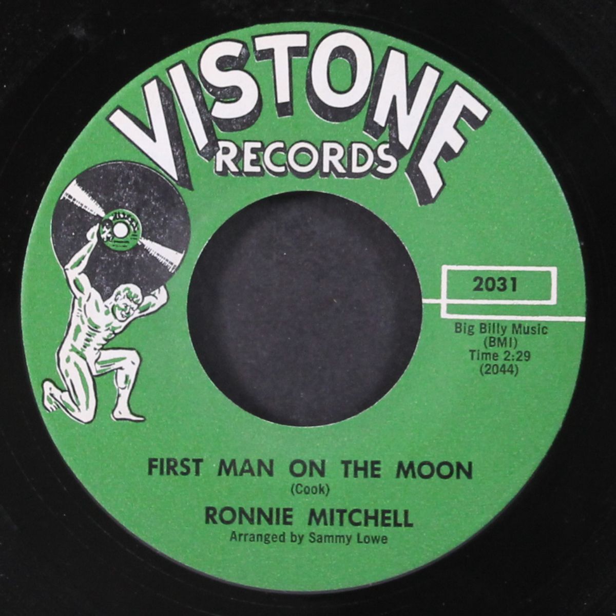 love walked in / first man on the moon by RONNIE MITCHELL