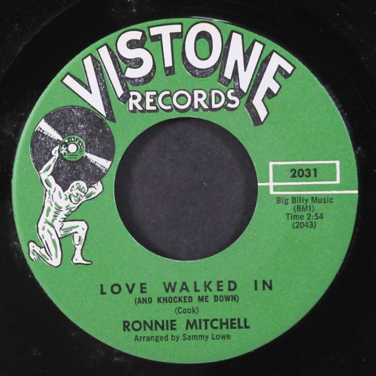 love walked in / first man on the moon by RONNIE MITCHELL