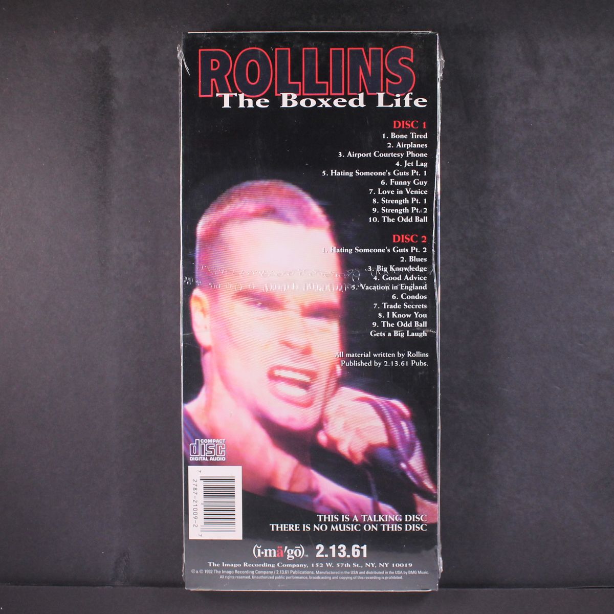 the boxed life by HENRY ROLLINS
