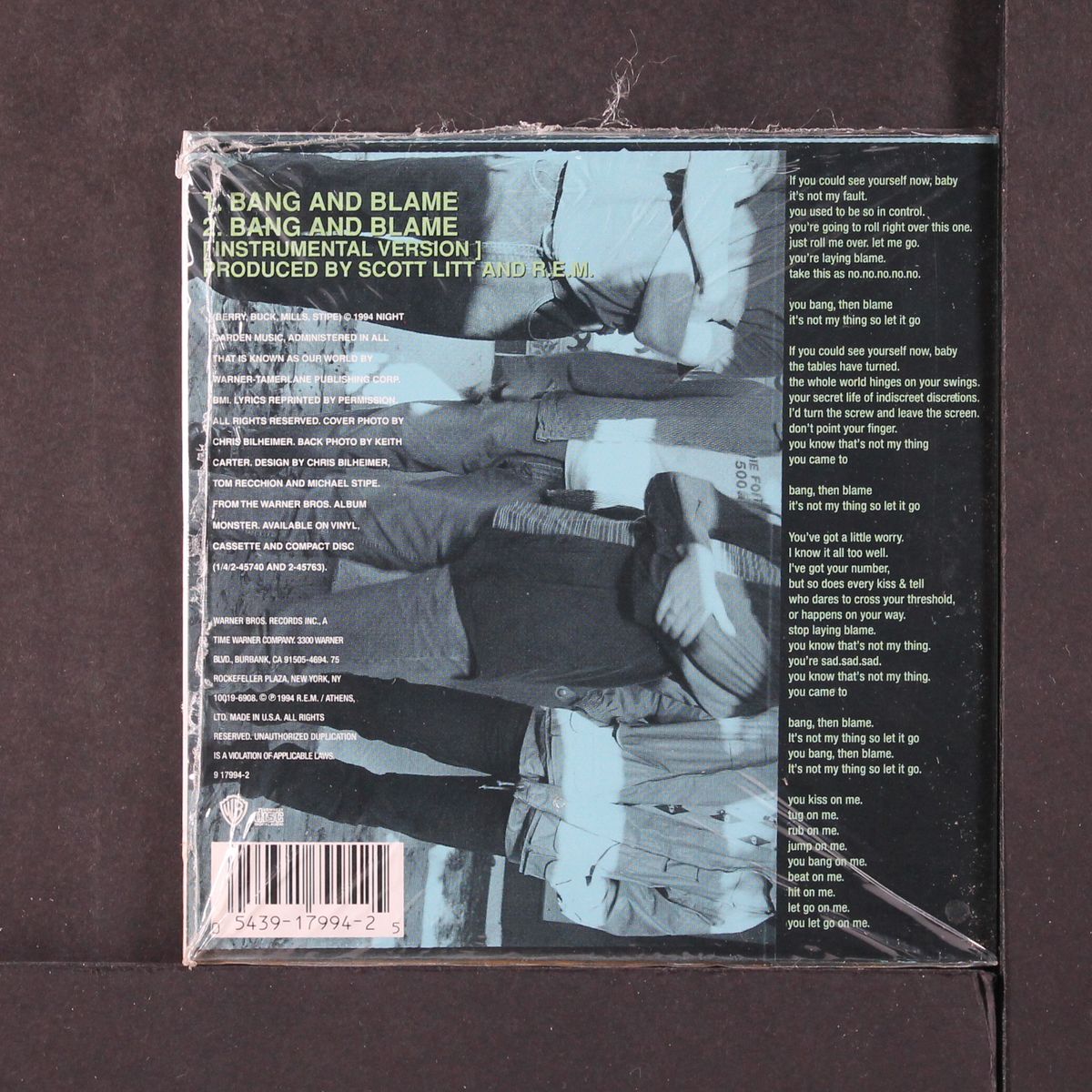 bang & blame by R.E.M.