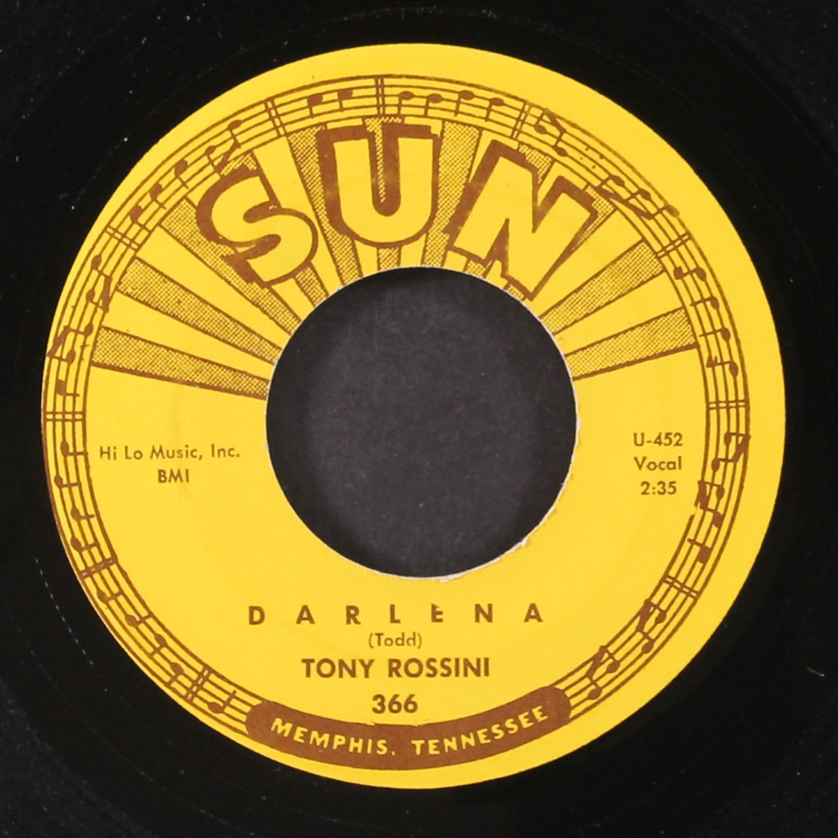 well i ask ya / darlena by TONY ROSSINI
