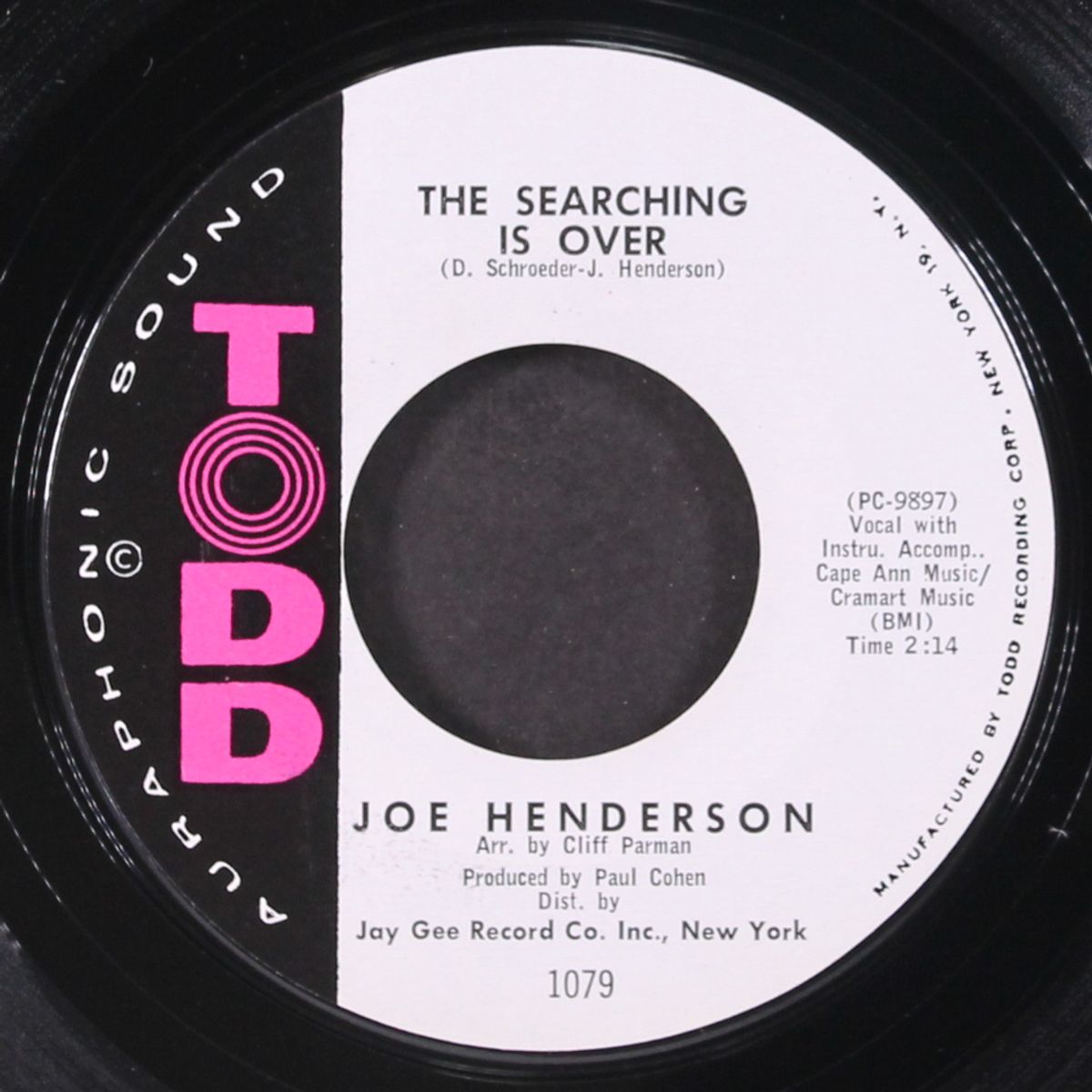 three steps / the searching is over by JOE HENDERSON