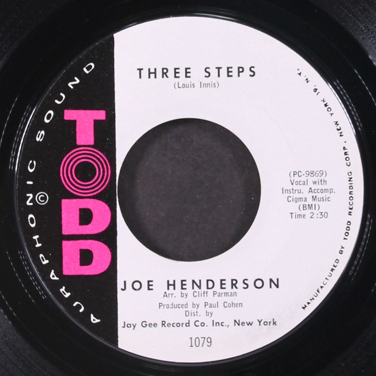 three steps / the searching is over by JOE HENDERSON