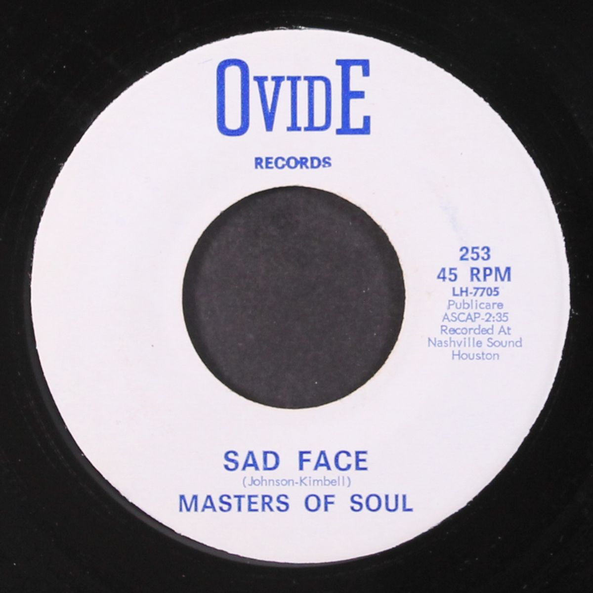 sad face / lord bless my woman by MASTERS OF SOUL