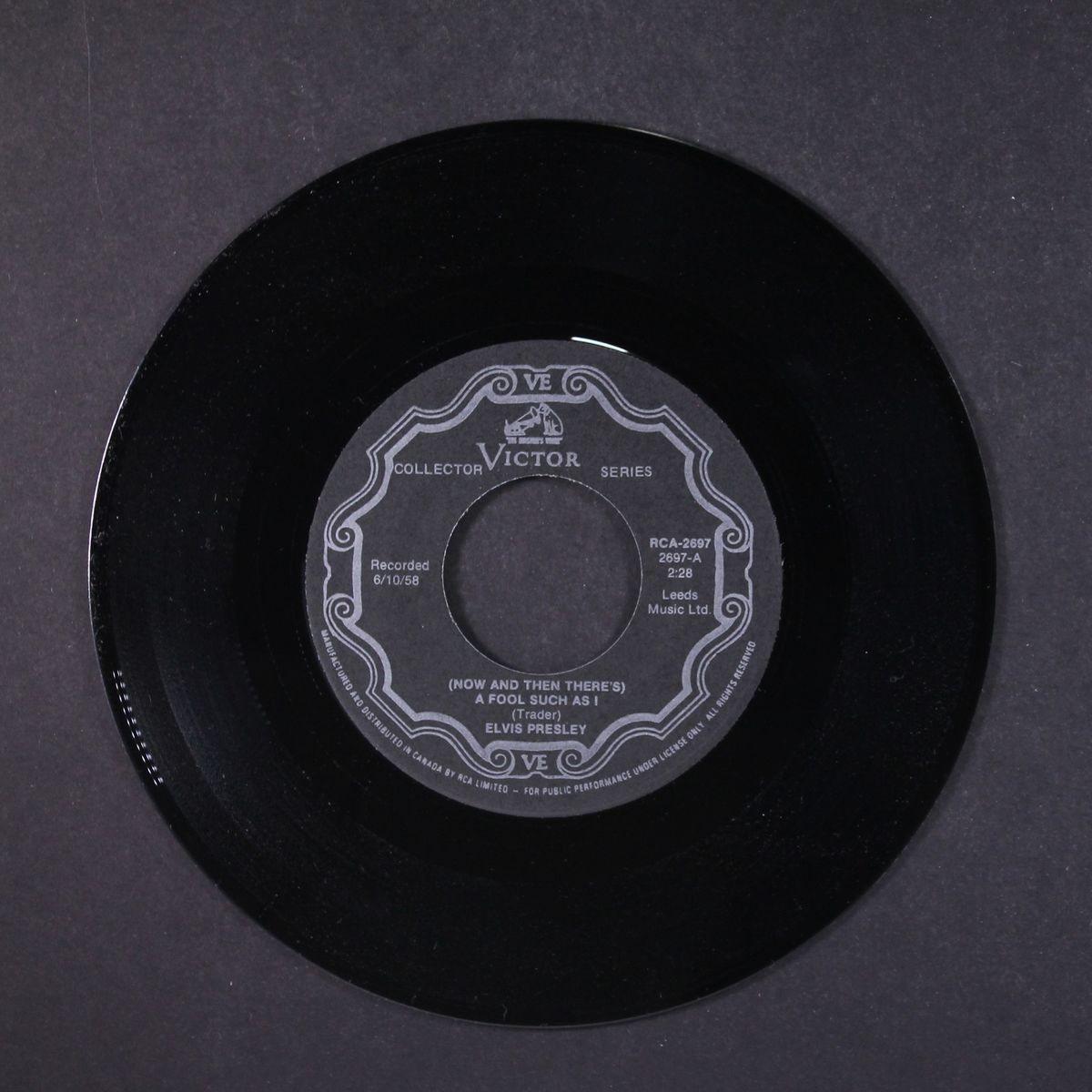 a fool such as i / i need your love tonight by ELVIS PRESLEY