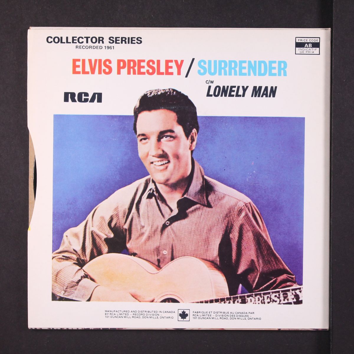 surrender / lonely man by ELVIS PRESLEY
