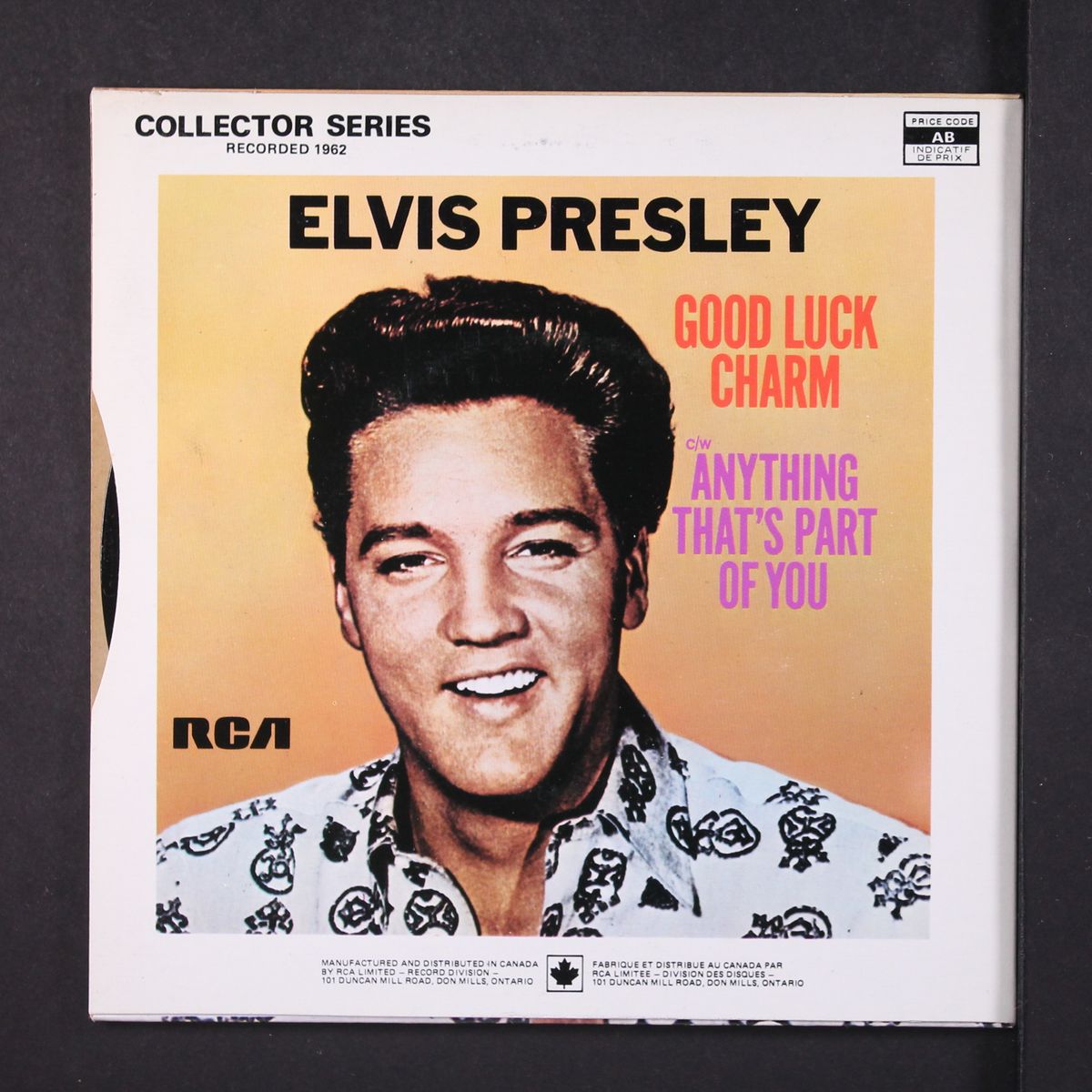 good luck charm / anything that's part of you by ELVIS PRESLEY