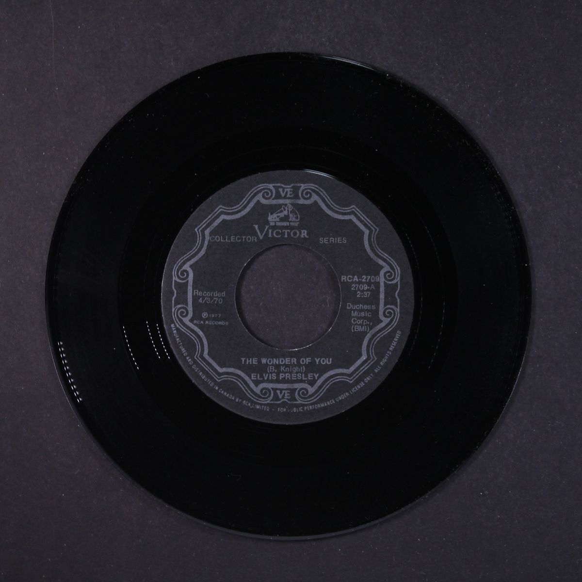 the wonder of you / mama liked the roses by ELVIS PRESLEY