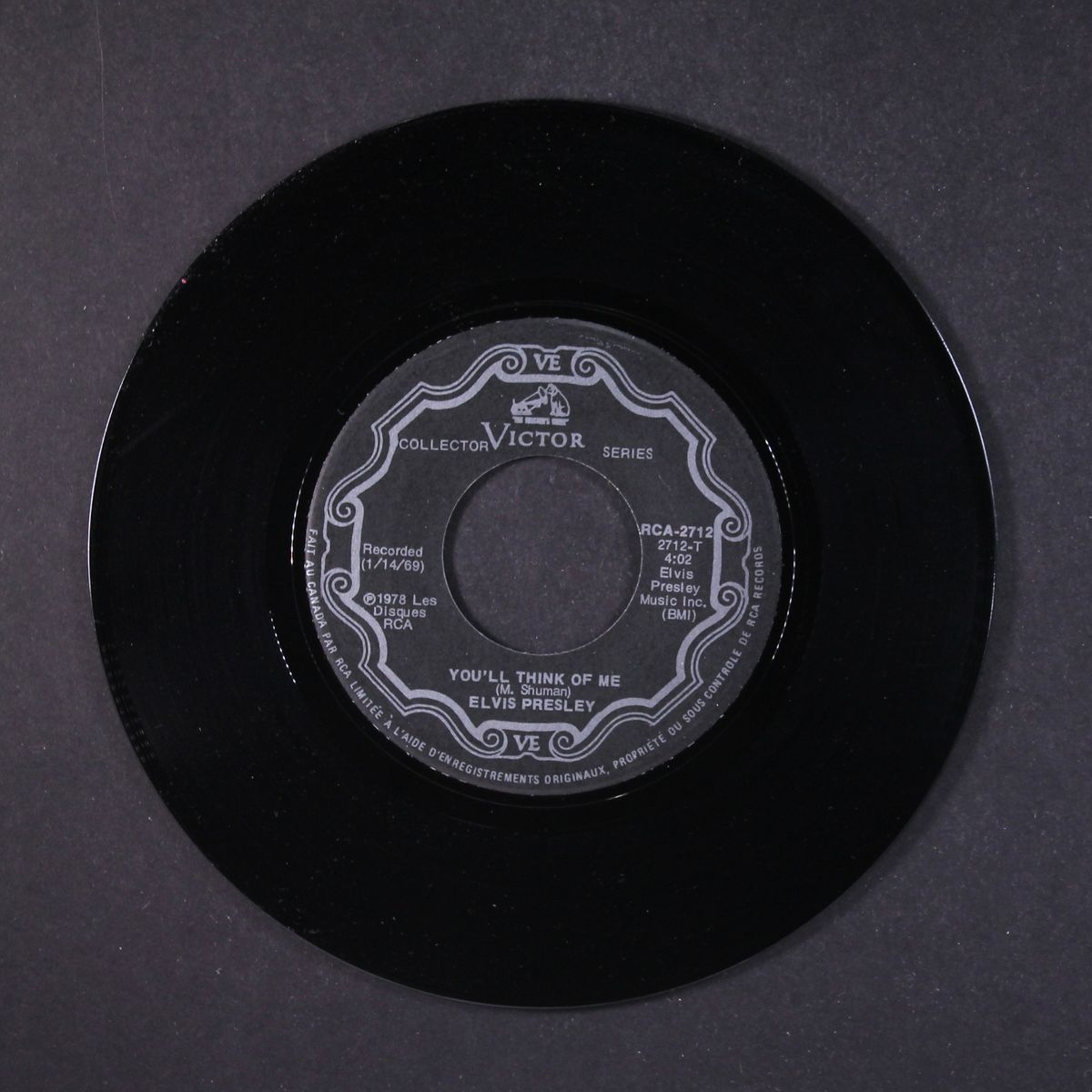 suspicious minds / you'll think of me by ELVIS PRESLEY
