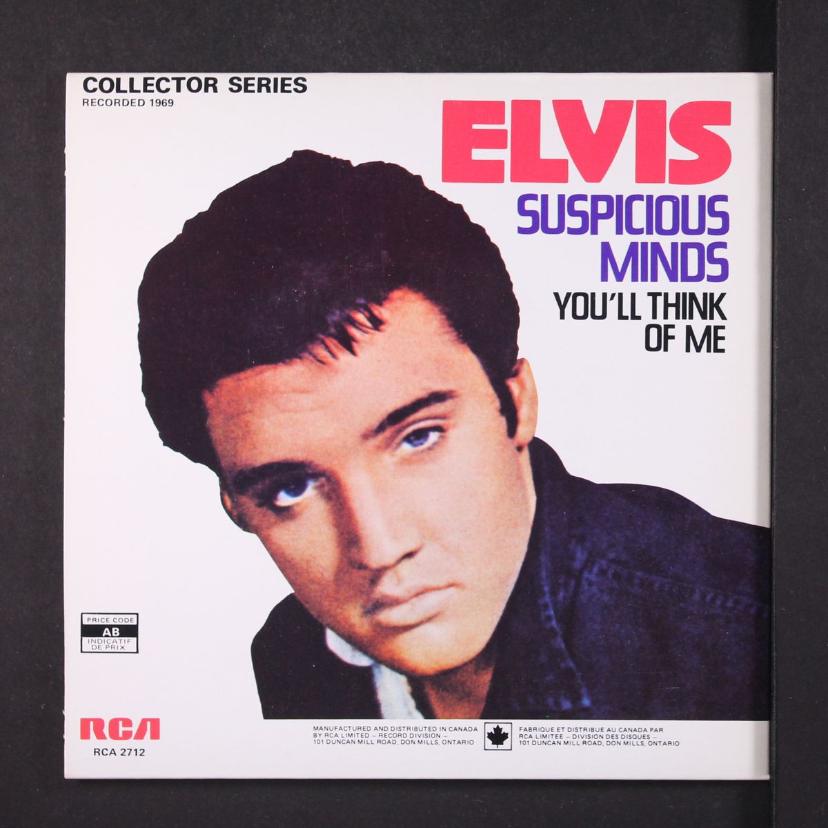 suspicious minds / you'll think of me by ELVIS PRESLEY