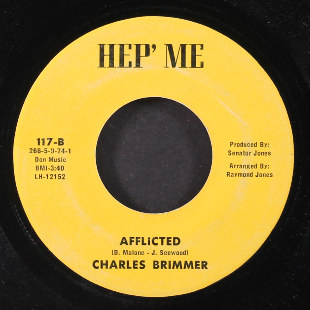 afflicted / don't change horses by CHARLES BRIMMER