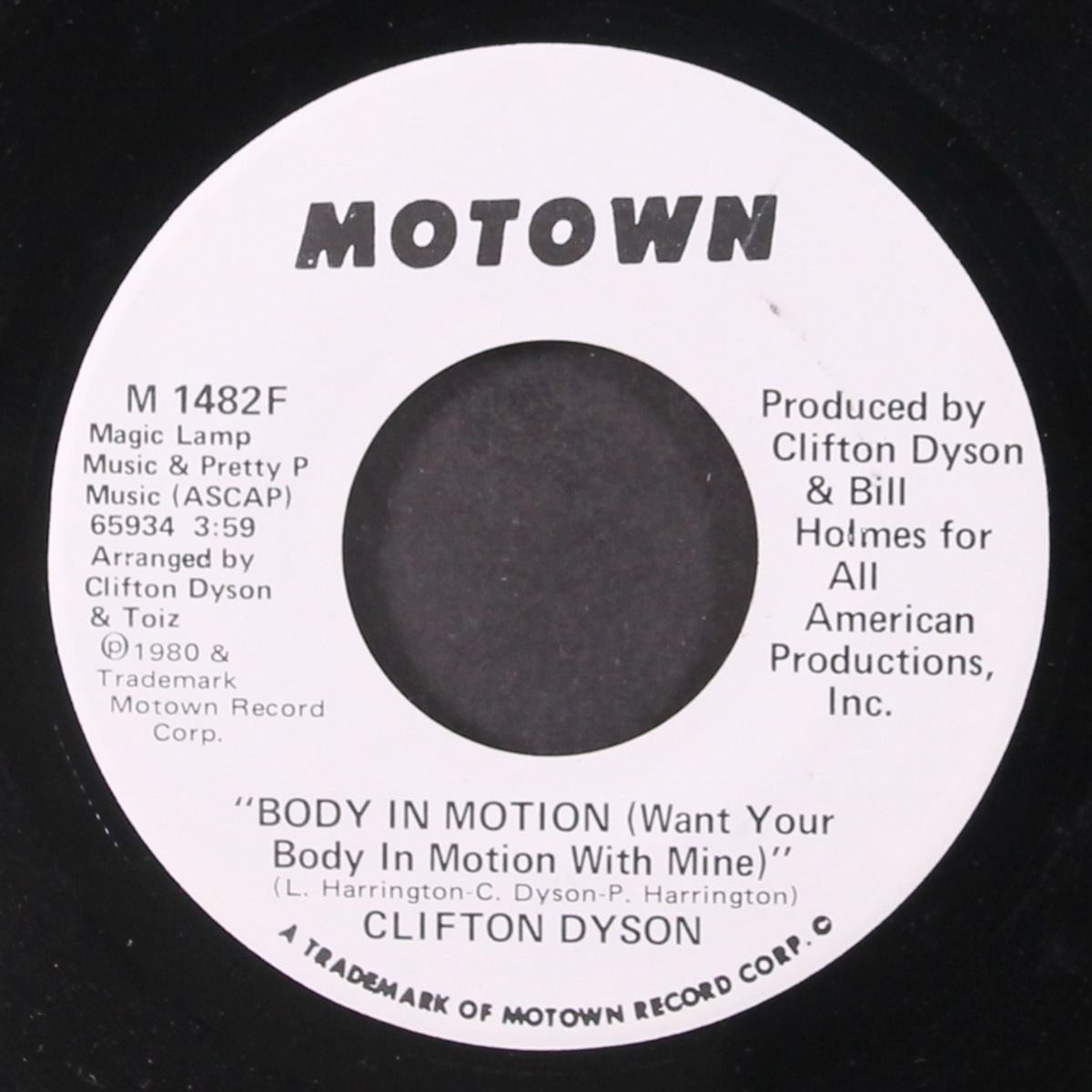 body in motion / same by CLIFTON DYSON