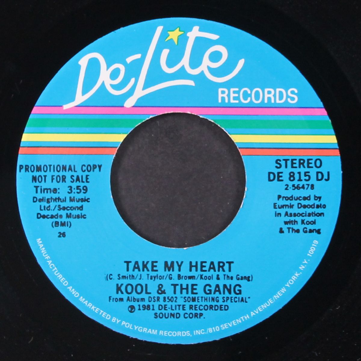 take my heart / same by KOOL & THE GANG