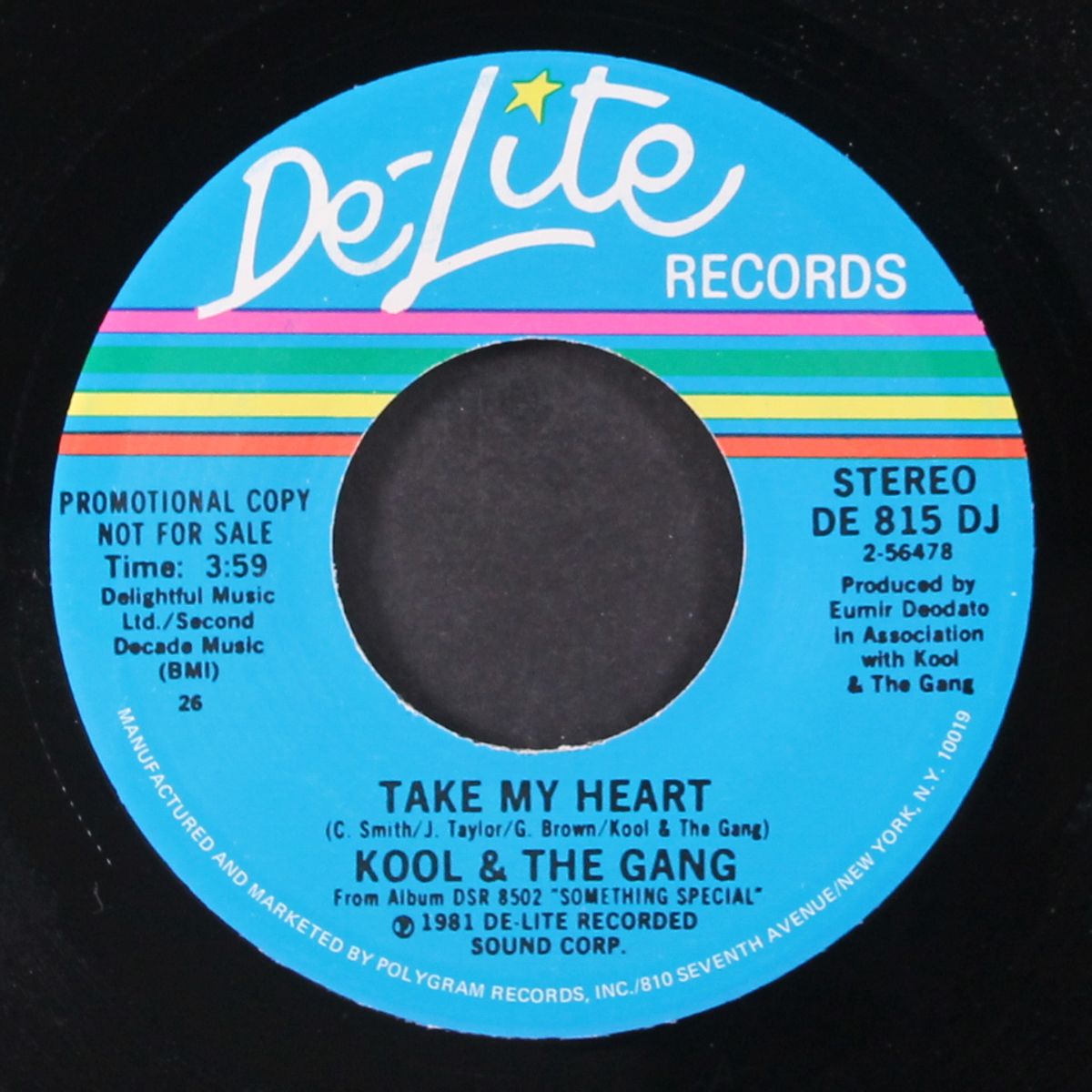 take my heart / same by KOOL & THE GANG