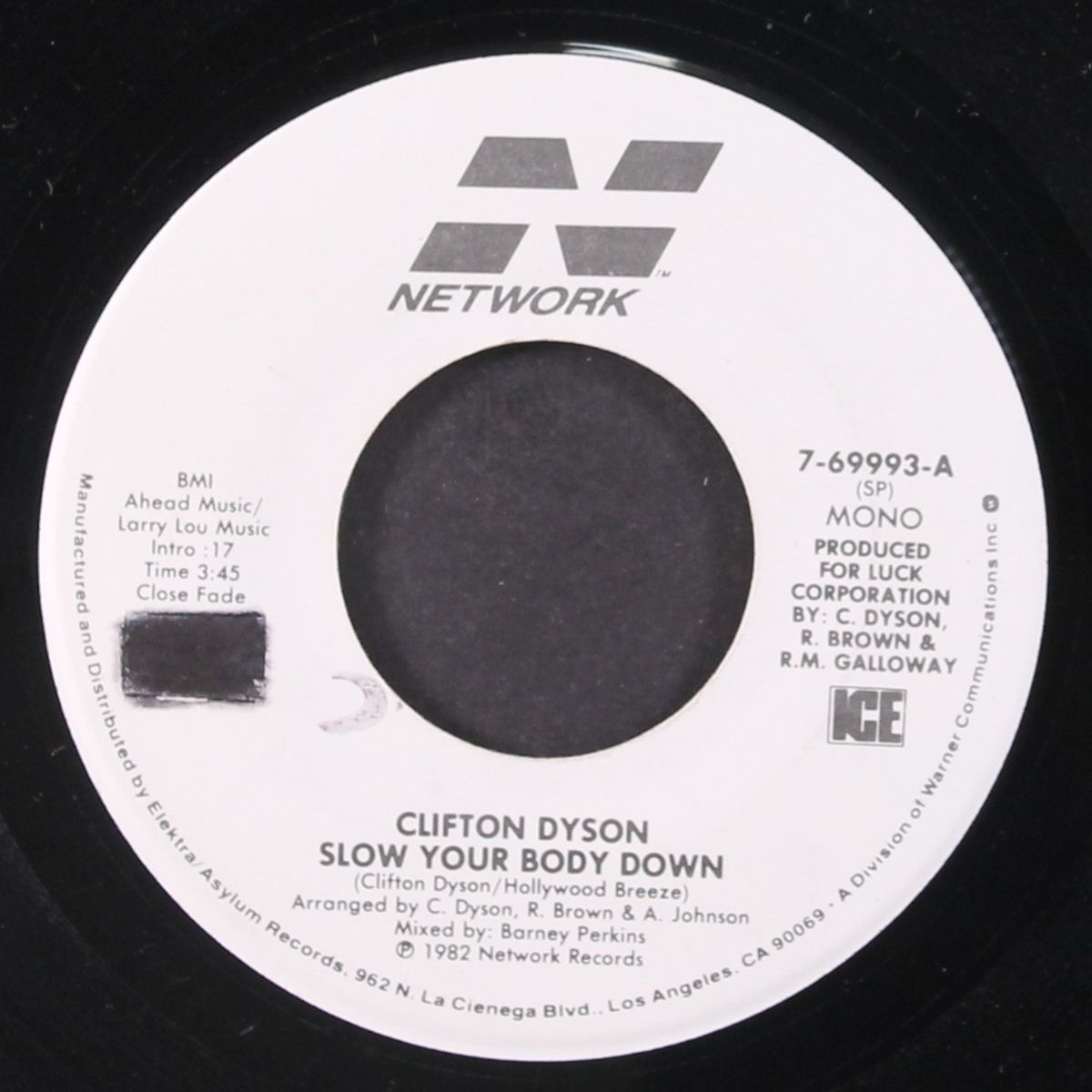 slow your body down / mono by CLIFTON DYSON