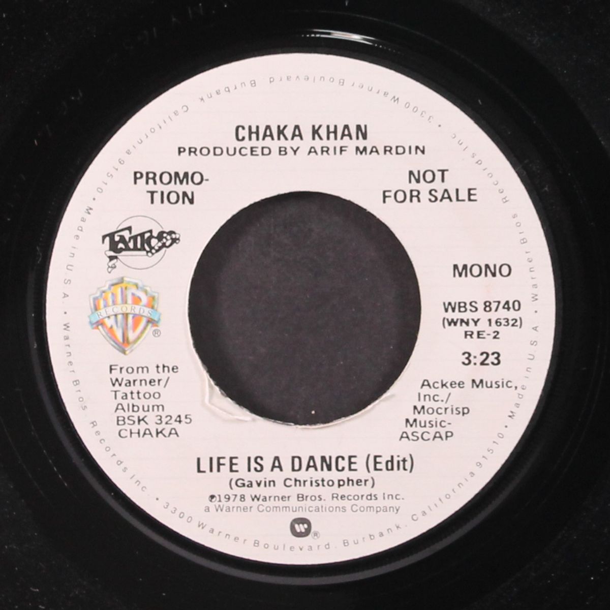 life is a dance / mono by CHAKA KHAN
