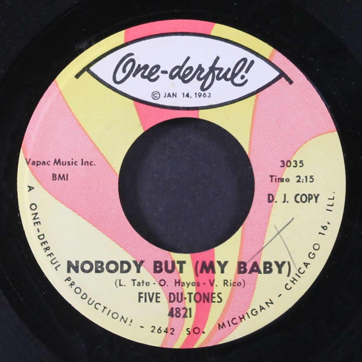 nobody but (my baby) by FIVE DU-TONES